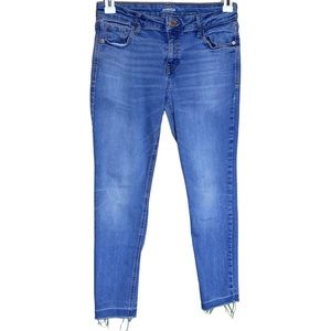 Old Navy “Rockstar” Raw Hem Skinny Jeans